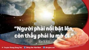 Manna: Mọi người đều đến với ông (Thứ Bảy sau lễ Hiển Linh - Ga 3,22-30)