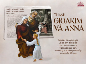 Lễ kính Thánh GioaKim và Thánh Anna