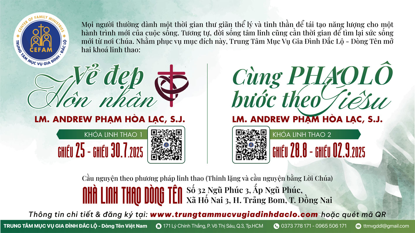 CEFAM – Cầu nguyện theo phương pháp Linh Thao
